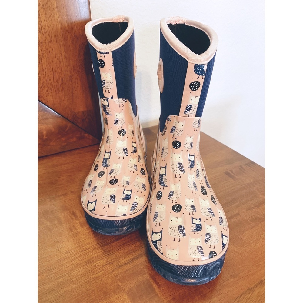 Lilly & Dan rain boots size 2/3 youth Neoprene